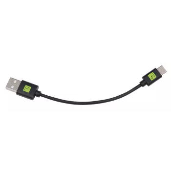 Techly ICOC MUSB20-CMAM01T USB 2.0 laidas USB A – USB C 0,1 m juodas