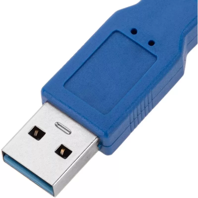 Techly USB 3.0 ilginimo kabelis A Kištukas / A Lizdas 1m Mėlyna ICOC U3-AA-10-EX