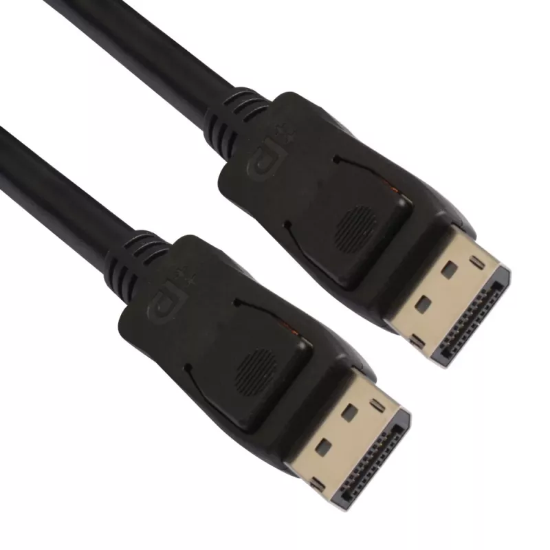 Techly ICOC DSP-A14-020 DisplayPort kabelis 2 m Juoda