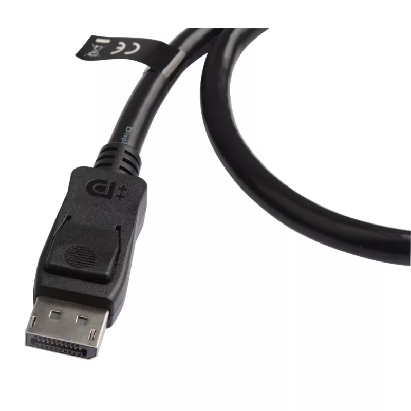 Techly ICOC DSP-A14-020 DisplayPort kabelis 2 m Juoda