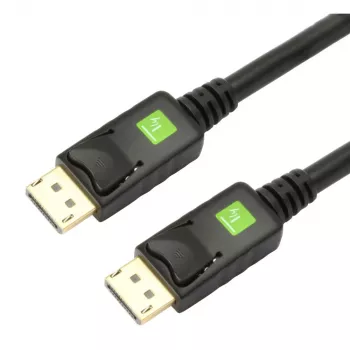 Techly ICOC DSP-A-050 DisplayPort kabelis 5 m Juodas