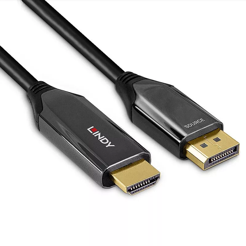 Lindy 1 m aktyvus DisplayPort 1.4 į HDMI 8K60 laidas