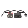 VGA ir garso keitiklis į HDMI Lindy 38284