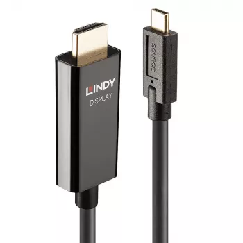 Lindy 5 m USB Type C į HDMI 4K60 adapterio laidas su HDR