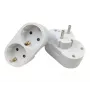 Maitinimo skirstytuvas MicroConnect PESCHPLUG2 – Schuko adapteris su 2 išėjimais