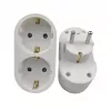 Maitinimo skirstytuvas MicroConnect PESCHPLUG2 – Schuko adapteris su 2 išėjimais