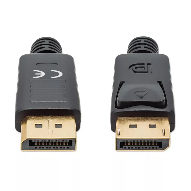 Manhattan DisplayPort 1.4 kabelis 8K@60Hz 2m PVC Kištukas-Kištukas