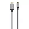 Manhattan USB-C į HDMI laidas, 4K@60Hz, 1m, juodas, vyriškas į vyrišką, trejų metų garantija