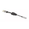 Adapteris ausinėms Manhattan 356121, 3,5 mm TRRS – 2× TRS, 15 cm