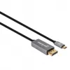 USB-C į DisplayPort laidas Manhattan CDP2DP146B 8K 2m