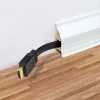 Manhattan HDMI kabelis su Ethernet (plokščias), 4K@60Hz (Premium High Speed), 10 m, vyras-į-vyrą, juodas, Ultra HD 4k x 2k, pilnai ekranuotas, auksuoti kontaktai, garantija visam laikui