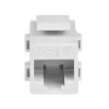 StarTech.com C6KEYCOUPLWH – baltas Cat6 RJ45 keystone jungtis / mova, F/F