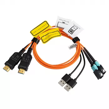 Lindy 38360 InfiniBand / šviesolaidinis kabelis 100 m MPO įvairiaspalvis