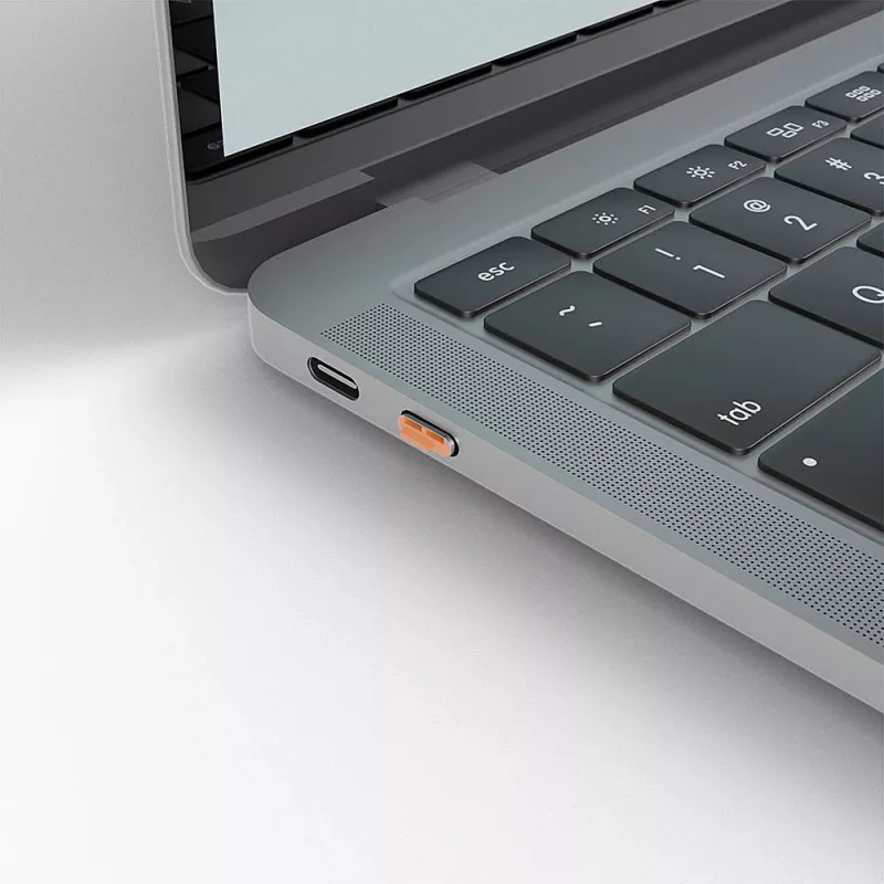 USB-C prievado blokavimo raktas Lindy USB Type C Port Blocker Key, 4 vnt. oranžiniai