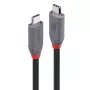 USB 4 laidas Lindy 2m 240W Type C 40 Gbit/s, USB4 Gen 3x2, juodas