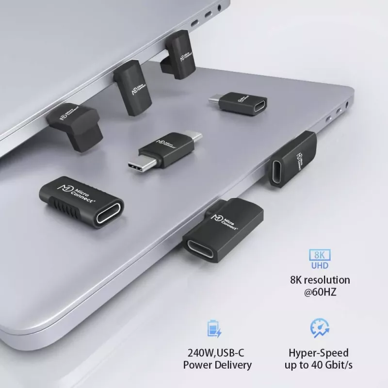 Mikroconnect USB4-CCFAS-240W USB-C adapteris