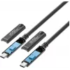 USB-C laidas MicroConnect MC-USB3.2CC15-8K-OP, 15 m, USB-C į USB-C, 8K palaikymas