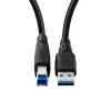 MicroConnect ColorFlex USB 3.2 A-B Gen 1 jungiamasis laidas, 2 m, LSZH be halogenų