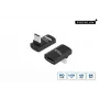 MicroConnect USB4-CCFAS90-240W Premium USB4 Gen 3x2 USB-C horizontalus 90° adapteris, 240 W, 40 Gbps