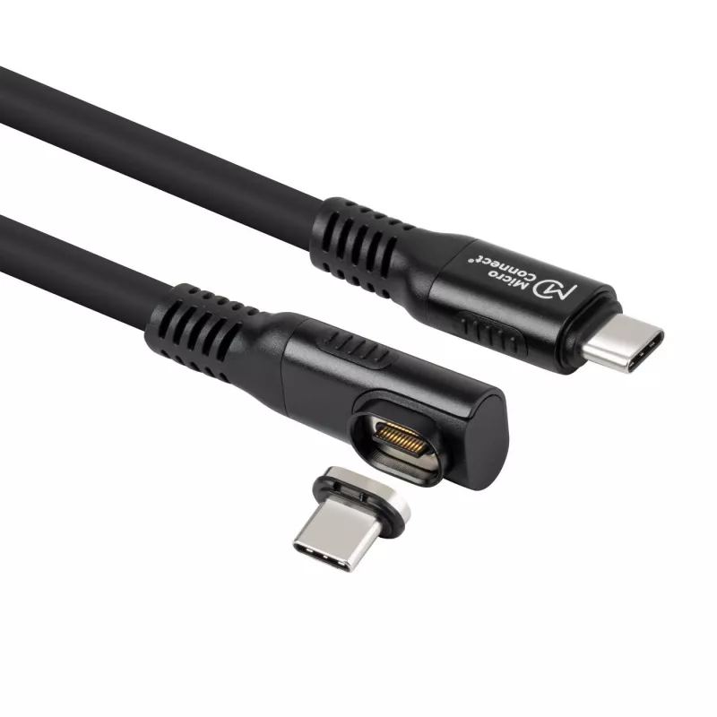 Microconnect MC-LS-USB4CC1.0-A USB 4 kabelis 1 m USB C juodas