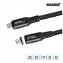 Microconnect MC-LS-USB4CC0.5 USB laidas 0,5 m USB-C juodas