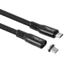 Microconnect MC-LS-USB4CC0.5 USB laidas 0,5 m USB-C juodas
