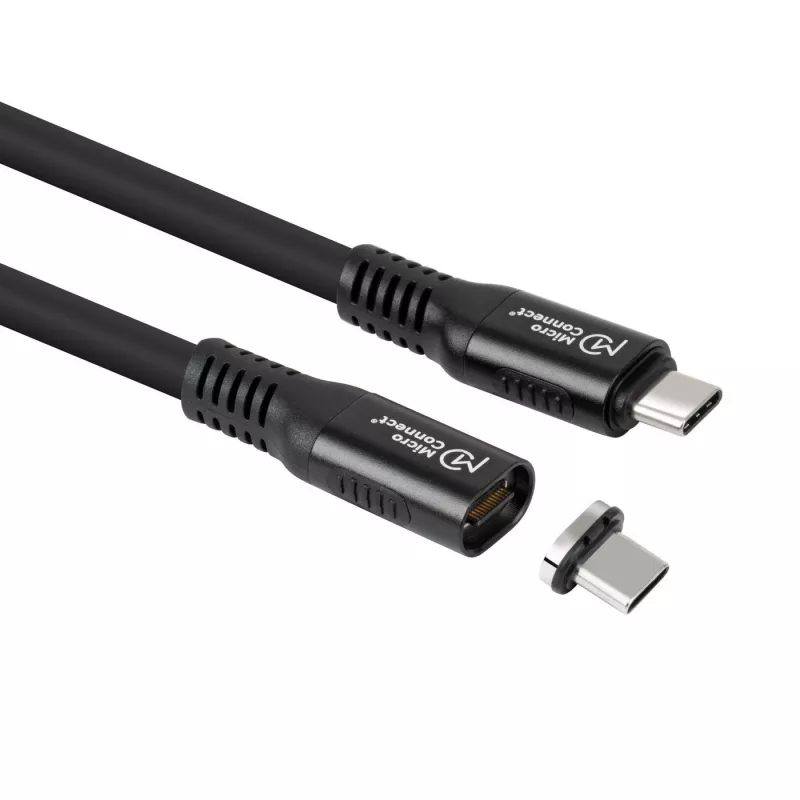Microconnect MC-LS-USB4CC0.5 USB laidas 0,5 m USB-C juodas