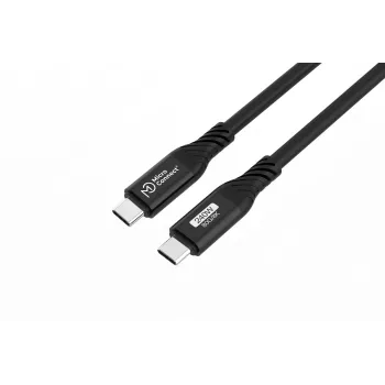 MicroConnect USB4CC05-240W-80GBPS USB4 Gen 3x2 laidas 0.5 m USB-C juodas