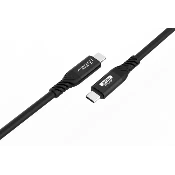 MicroConnect USB4CC05-240W-80GBPS USB4 Gen 3x2 laidas 0.5 m USB-C juodas