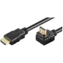 HDMI kabelis MicroConnect HDM19192V2.0A90 2 m 4K 18 Gbit/s 90° kampinis