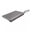 Lindy DST-Mini XT 810, USB-C nešiojamojo kompiuterio mini dokas su vienu ekranu (8K) arba dviem ekranais (4K60) ir 100 W įkrovimo perdavimu