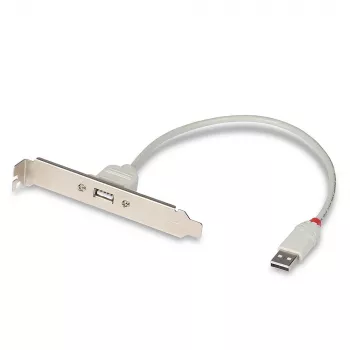 USB 2.0 galinė plokštė PC Lindy 33123