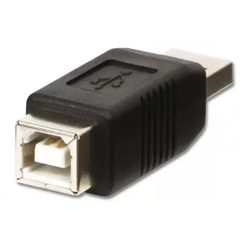 USB adapteris Lindy USB A kištukas į USB B lizdą 71231