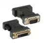 Techly IADAP DVI-9100 DVI į analoginį VGA adapteris, VGA, DVI-I, juodas