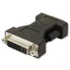 Techly IADAP DVI-9100 DVI į analoginį VGA adapteris, VGA, DVI-I, juodas