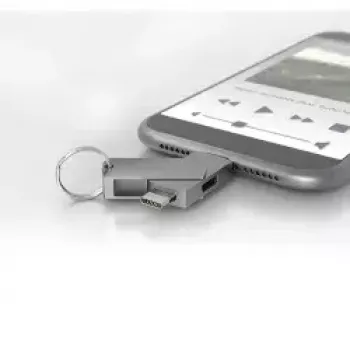 Jungties keitiklis Terratec 272989 USB Type-C į du Micro-USB