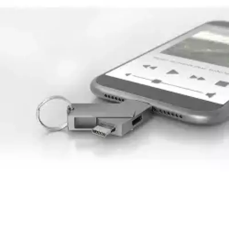 Jungties keitiklis Terratec 272989 USB Type-C į du Micro-USB