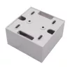 Įvadinis kanalas Lanview LVN126078UK Baltas 86x86x36 mm