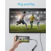 Anker A83120A1 PowerExpand+ vaizdo adapteris: USB-C (kištukas) į HDMI (lizdas), juodos spalvos