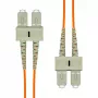 ProXtend FO-SCSCOM1D-007 7M OM1 dupleksinis daugiamodis šviesolaidinis kabelis SC-SC