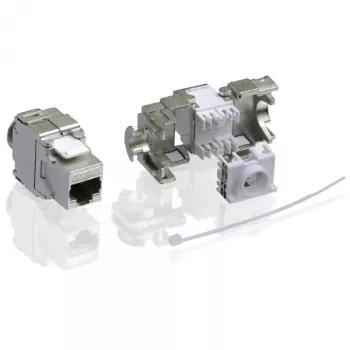 VALUE Cat.6a Keystone RJ-45 Ekranuotas Beįrankis 26.99.0366