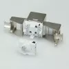 Keystone Jack ROLINE Cat.6a RJ-45 Ekranuotas Beįrankis SLIM Sidabrinis