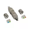 Jungtis LogiLink MP0057 Cat.6A Cat.7 Cat.7A metalinė