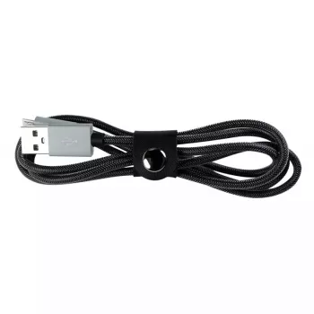 USB kabelis LogiLink CU0132 1m USB A – Micro-USB A pilka