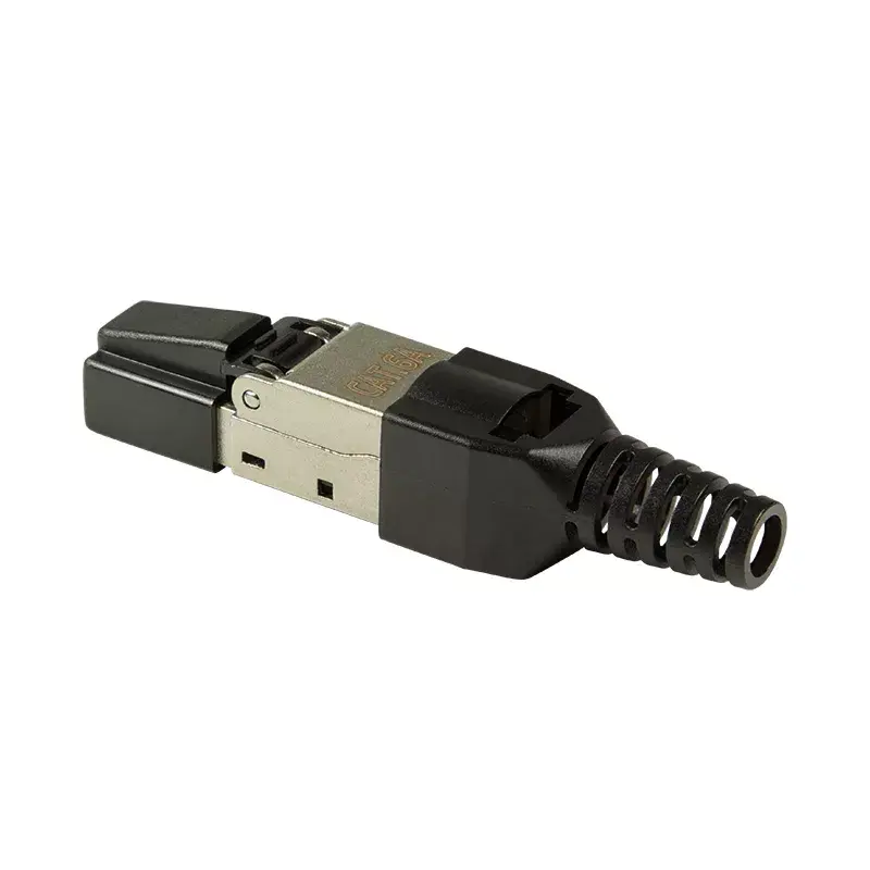 Jungiamasis kabelis LogiLink MP0044 RJ-45 Cat6a 0,5 m Nerūdijantis plienas