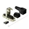 Jungiamasis kabelis LogiLink MP0044 RJ-45 Cat6a 0,5 m Nerūdijantis plienas