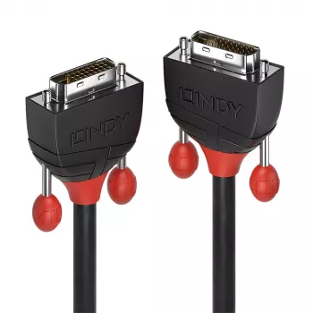 Lindy 2 m DVI-D Dual Link kabelis, juodas