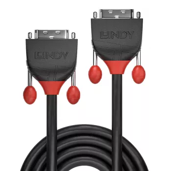 Lindy 3m DVI-D Dual Link kabelis, Black Line