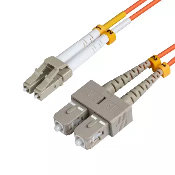 Microconnect FIB420003 3 m optinis kabelis LC–SC OM1 LSZH oranžinis