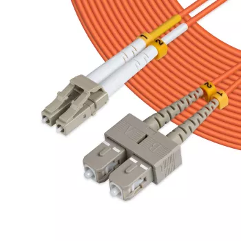 Microconnect FIB420003 3 m optinis kabelis LC–SC OM1 LSZH oranžinis